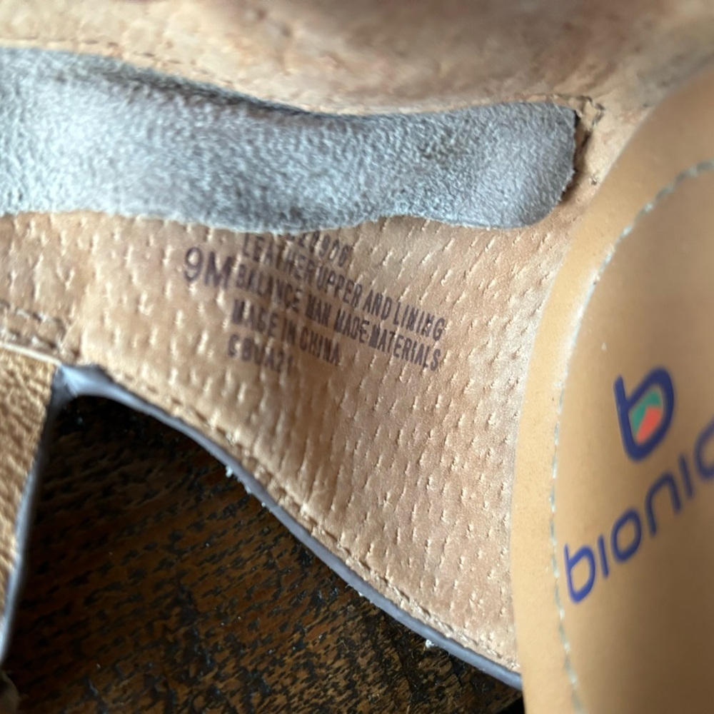 Bionica Women's Dania Sandal. Olive Camouflage Camo. Straps Back Zip. Size 9 - Picture 8 of 12